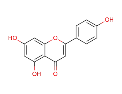 5,7-dihydroxy-2-(4-hydroxyphenyl)-4H-1-benzopyran-4-one
