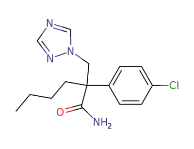 2-(4-chlorophenyl)-2-[(1,2,4-triazol-1-yl)methyl]hexanoamide